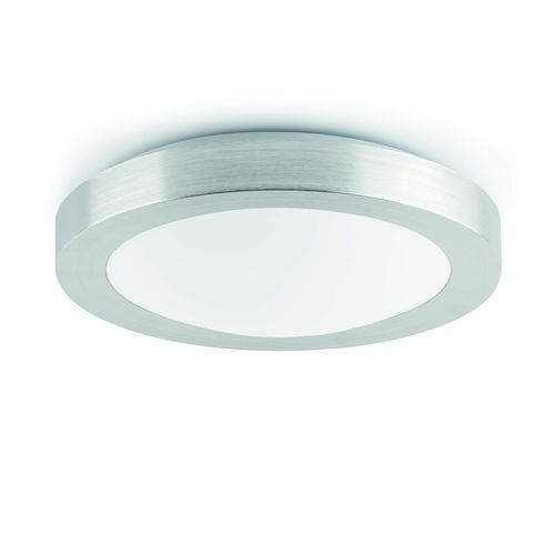 Plafonnier Salle de Bain gris 20 W LOGOS 1