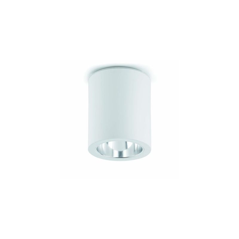 Plafonnier 1L 60W blanc POTE 1