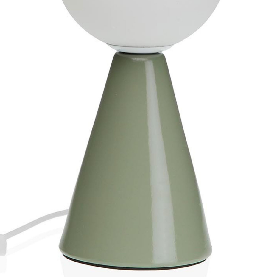 Lampe à poser en céramique verte 10x10x22.5cm