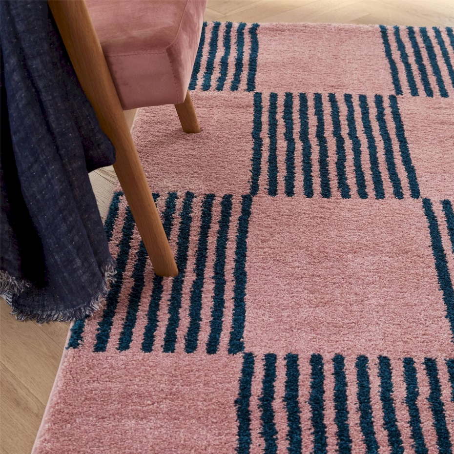 Tapis rectangulaire en polypropylène Groovy