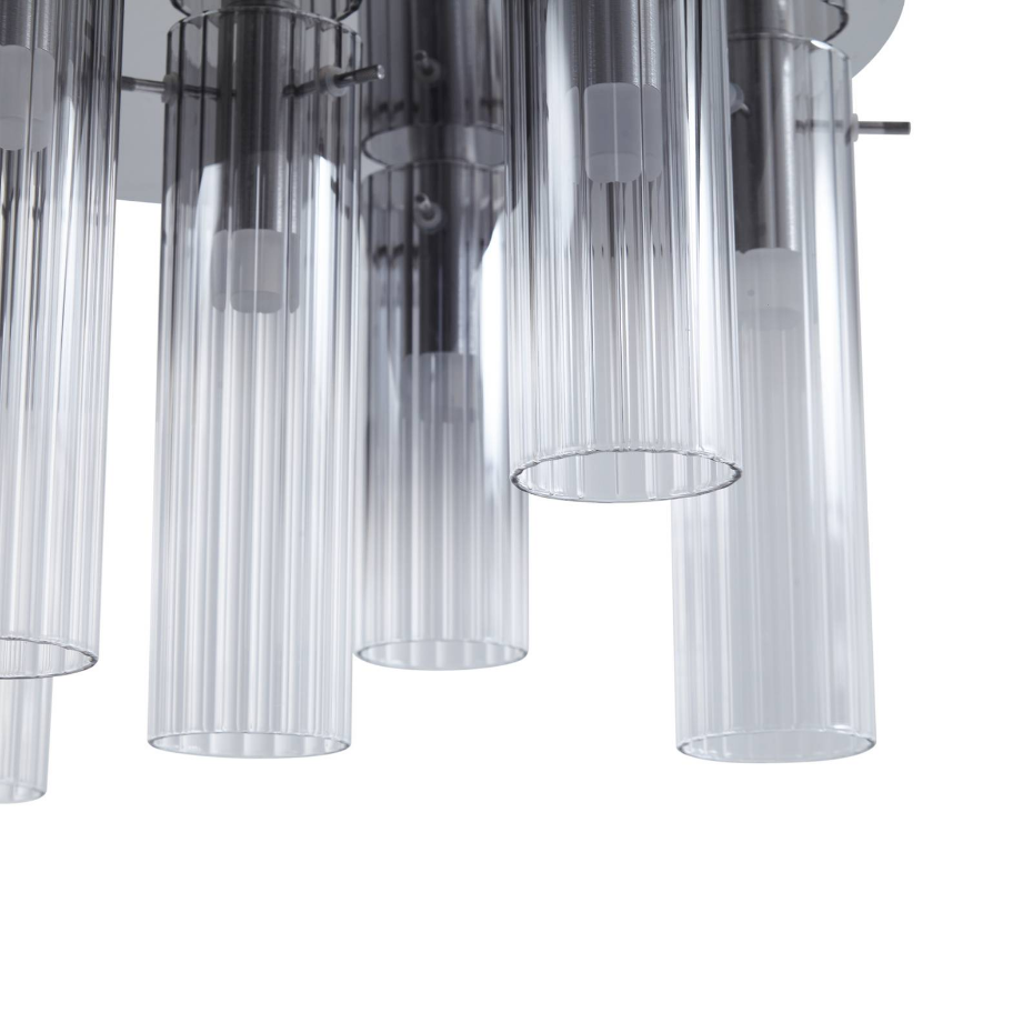Plafonnier en verre moderneLED, Korvitha