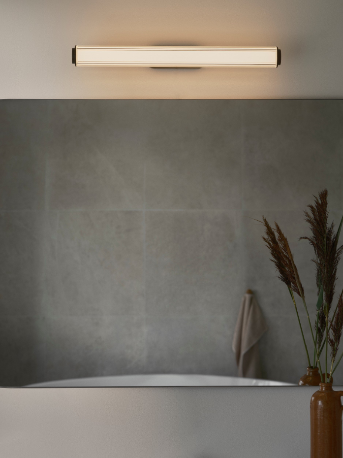 Applique murale Virelle 50  PMMA Laiton ,  H. 50 - IP44 - LEDModule /  Nordlux Intérieur