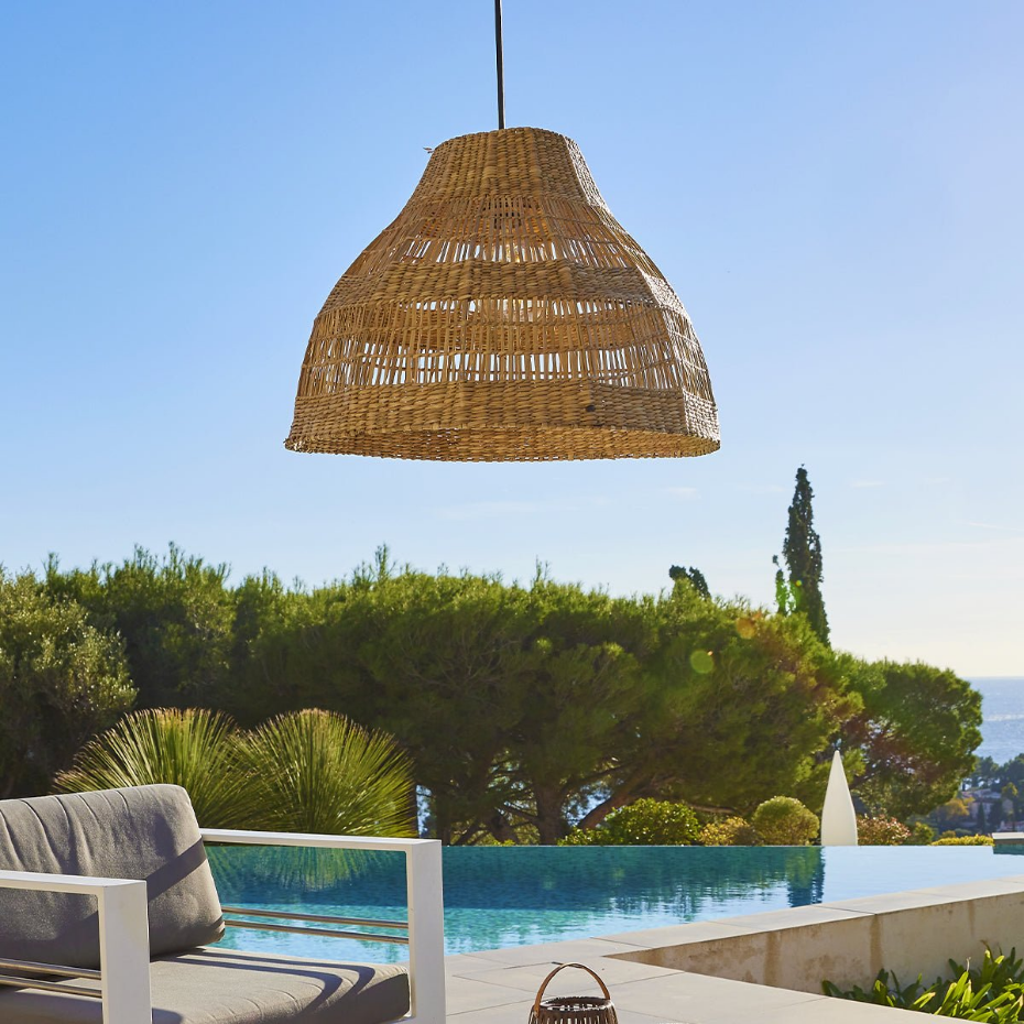 Suspension solaire bohème MERIDA SOLAR H34cm