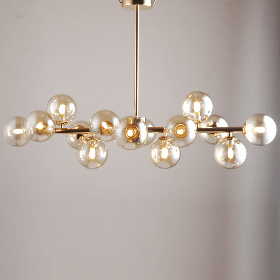 Suspension dorée dimmable - OSSANA
