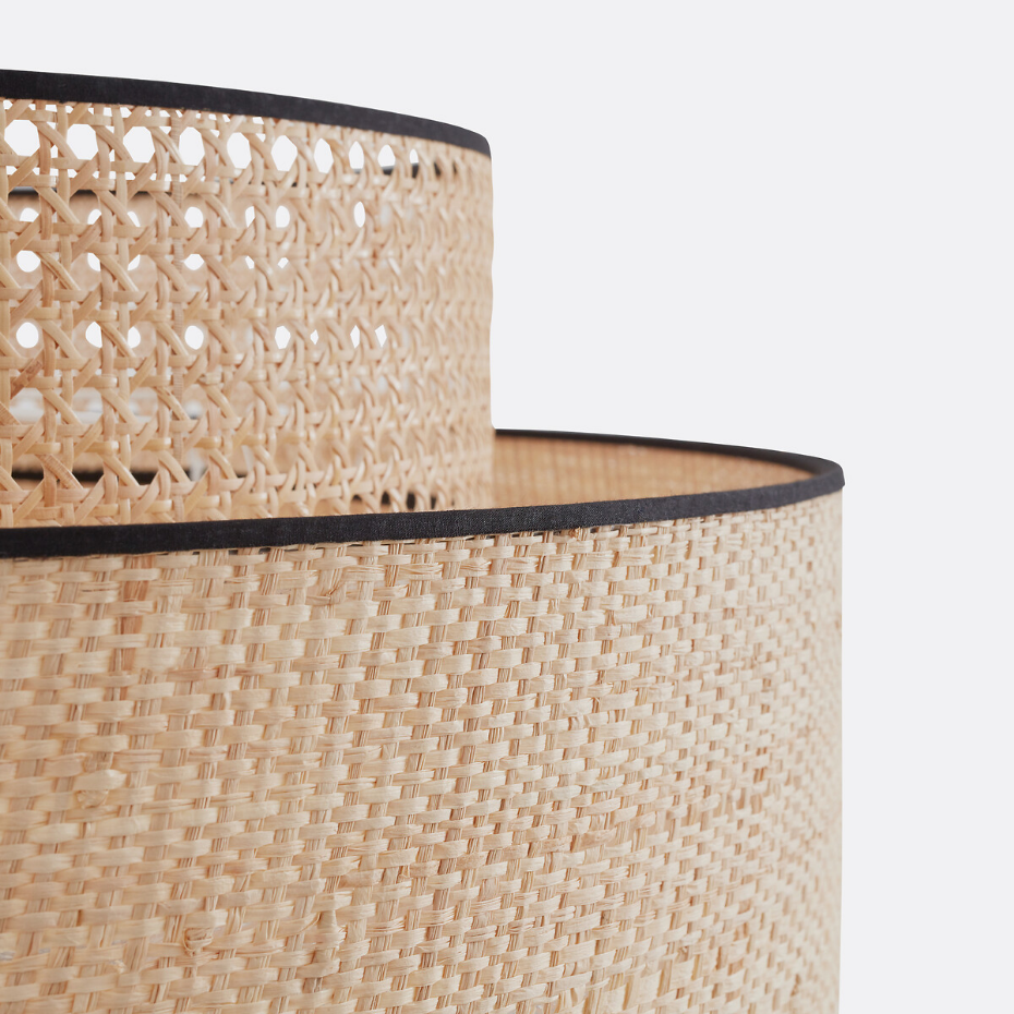 Suspension / Abat-jour double Ø60 cm, Dolkie