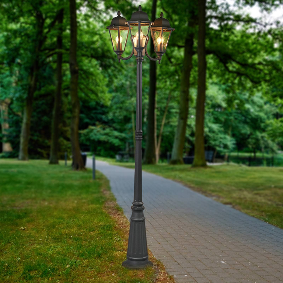 Lampadaire extérieur en aluminium moderne