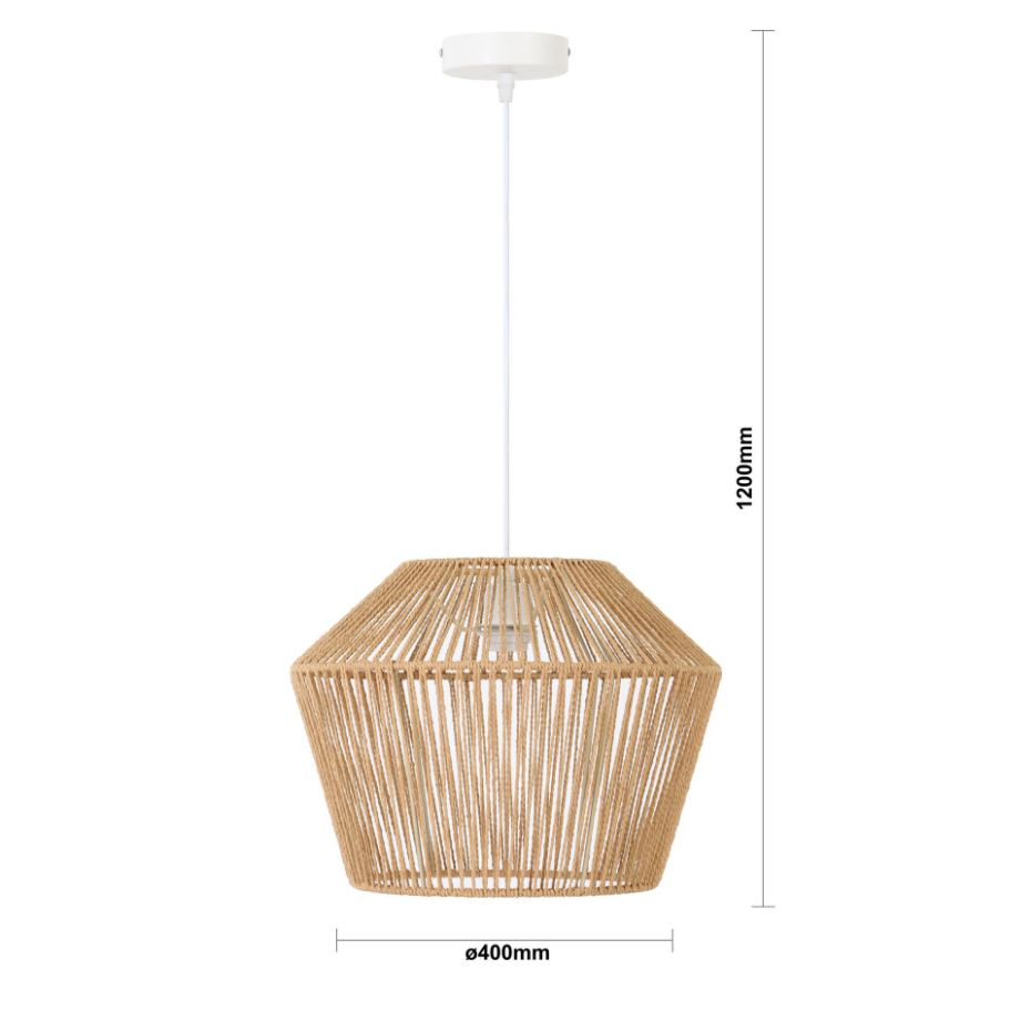 Lampe À Suspension Textiles CASPIAN