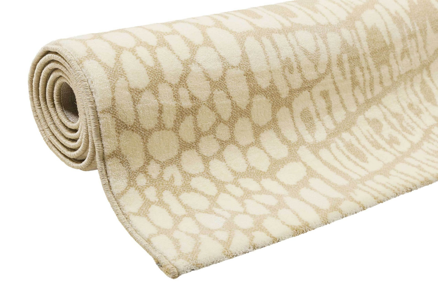 Tapis velours ras motif croco ,  CROCO