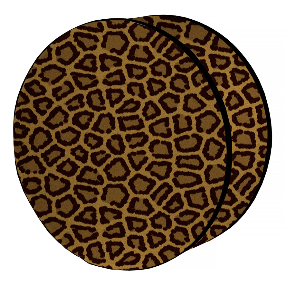Abat-jour rond en velours pour applique murale MILLER