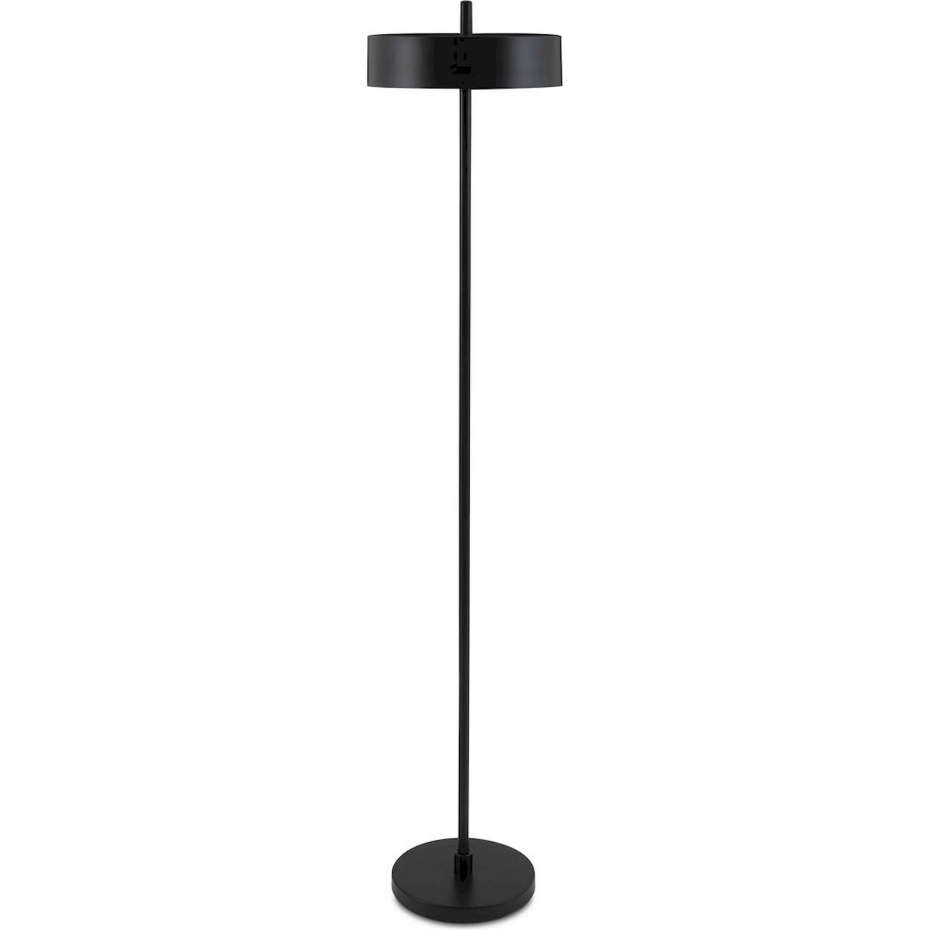 Lampadaire sur pied en métal forme ronde
