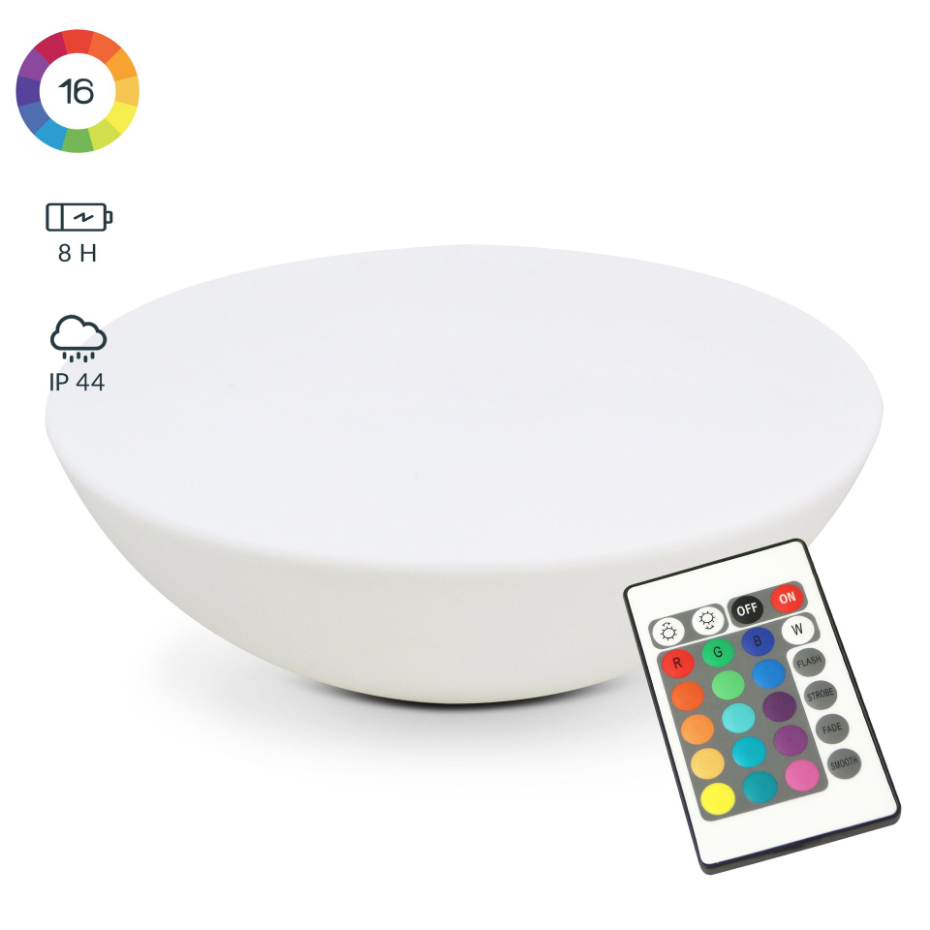 Table basse lumineuse sans fil, SHINE