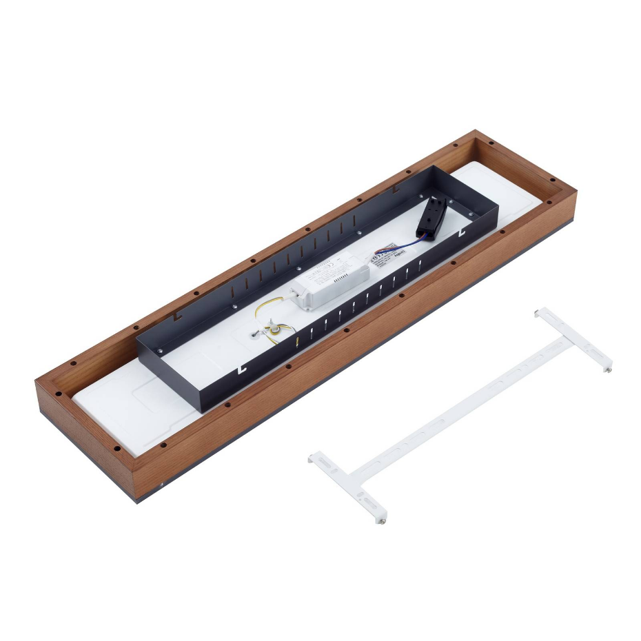Plafonnier en bois moderneLED, Laviona
