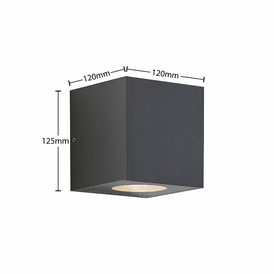 Applique extérieure en aluminium moderneLED