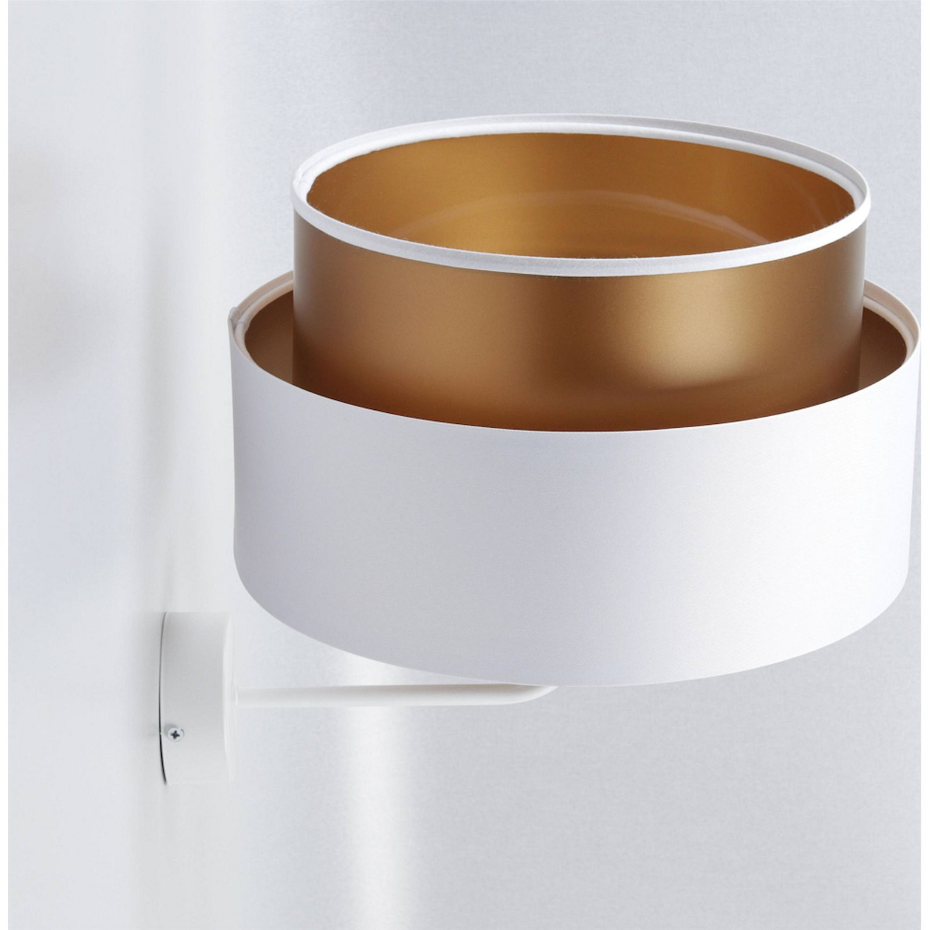 Applique murale ronde en PVC Duo ellegant