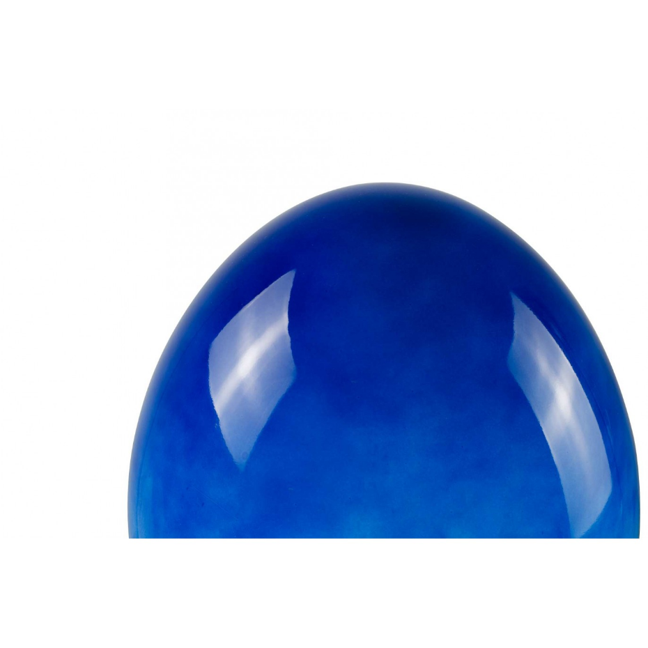 Lampe à poser en verre & métal, ELARIS