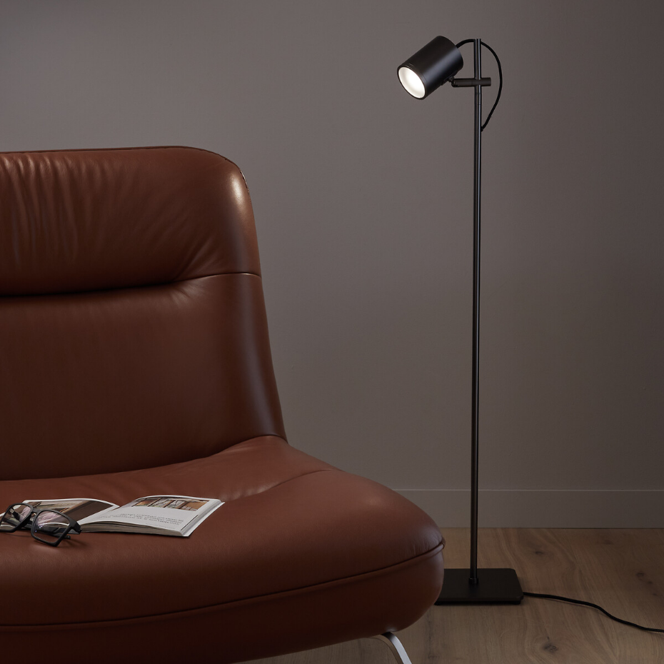 Liseuse spot orientable graphite, Girevole