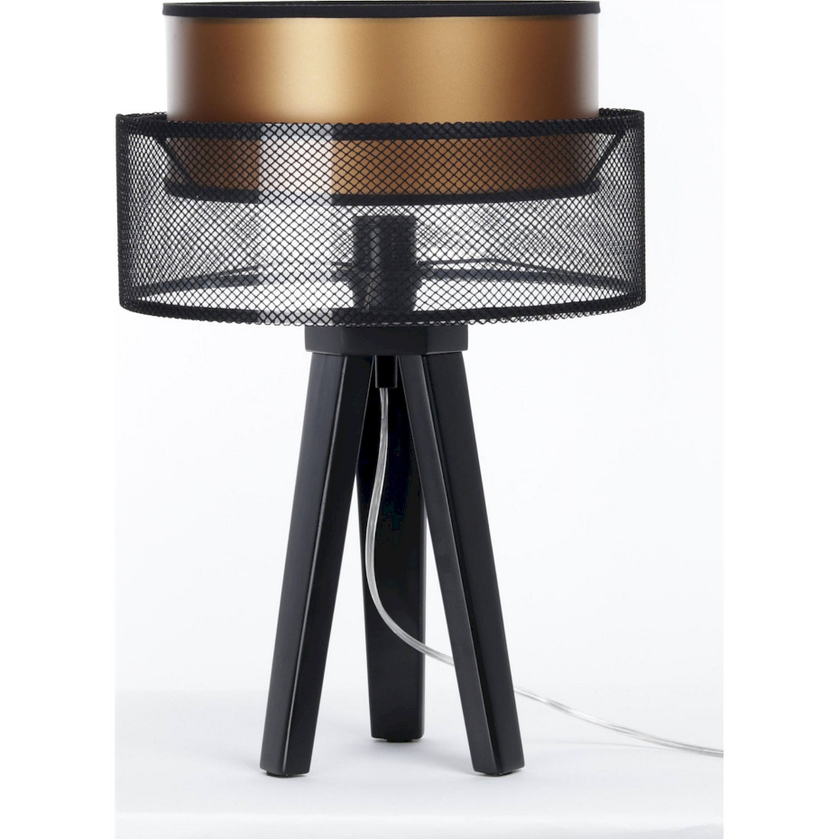Lampe à poser ronde en PVC Duo ellegant