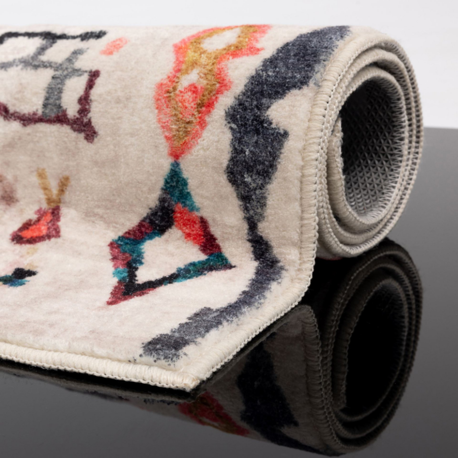 Tapis de bain moelleux aux couleurs vives - ARIELLA