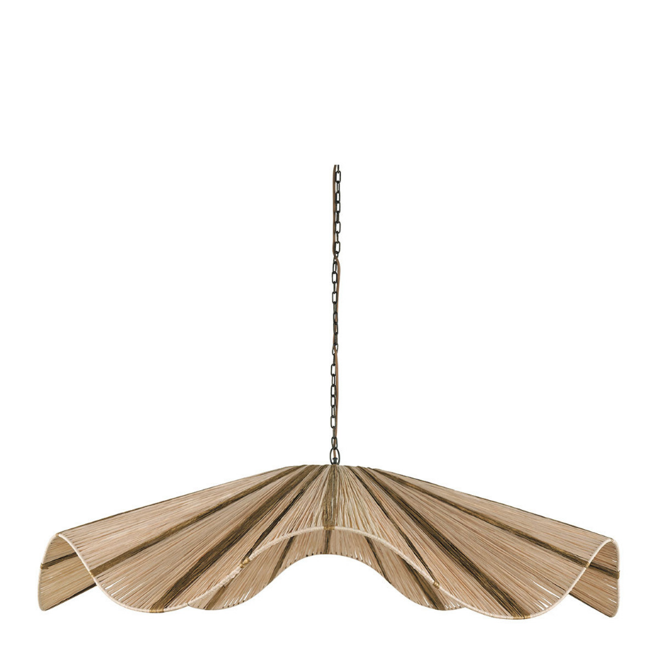 Suspension en raphia