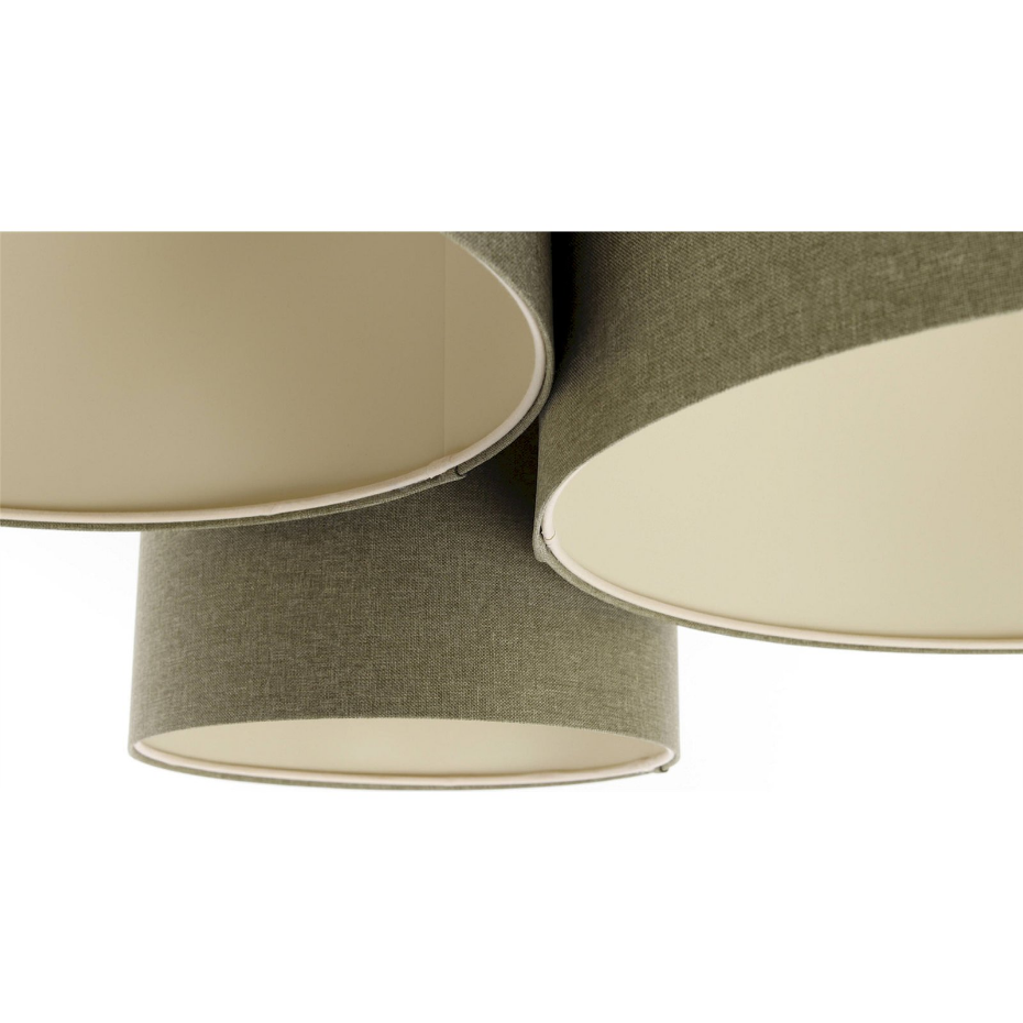 Plafonnier rond en tissu ambiance douce Boho Elegant