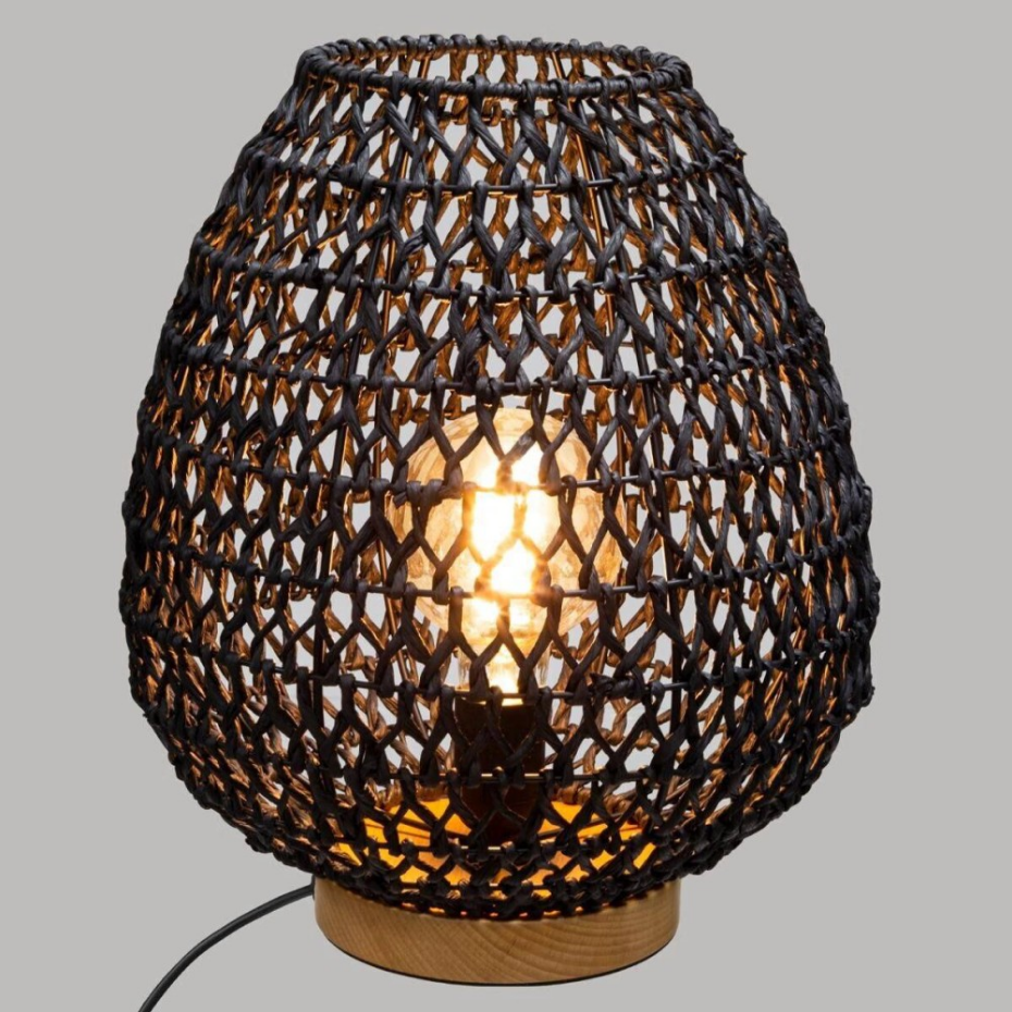 Lampe Papier Etel Noir H35.5