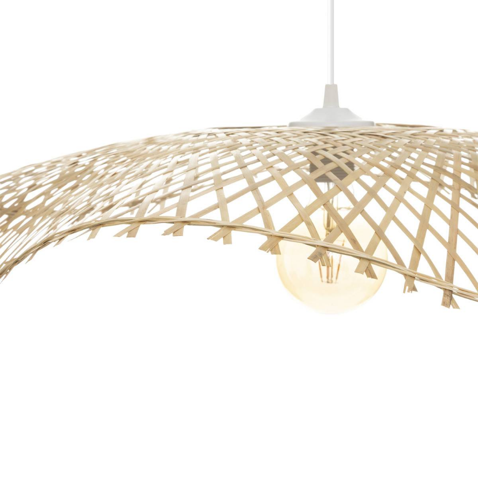 Suspension bambou naturel TESS