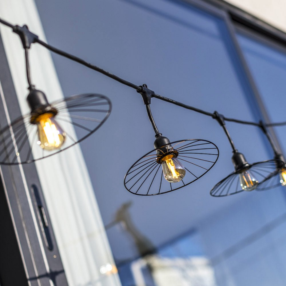 Guirlande CHIC CAGE 10 ampoules E27 6M