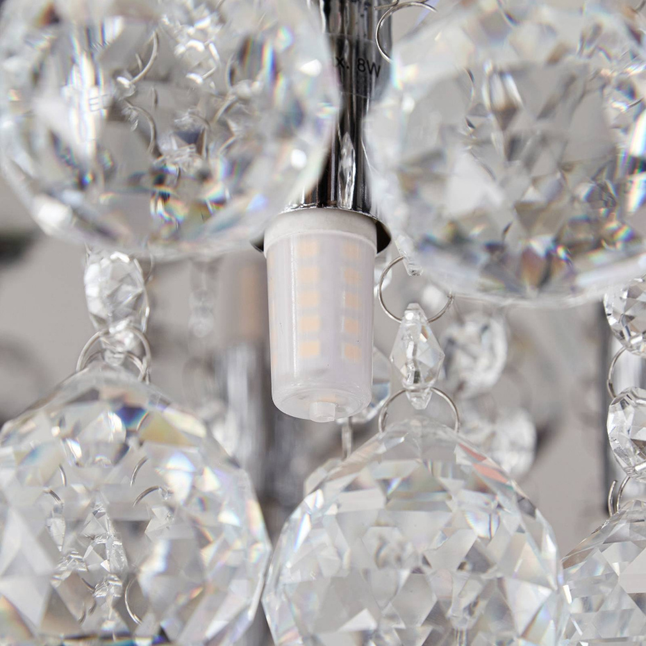 Plafonnier en cristal moderne, Antonino