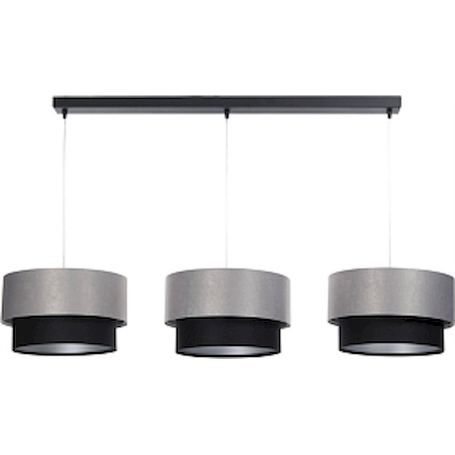 Suspension rectangulaire en PVC Duo ellegant