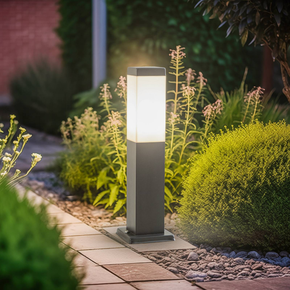 Luminaire extérieur en inox moderne, Honula