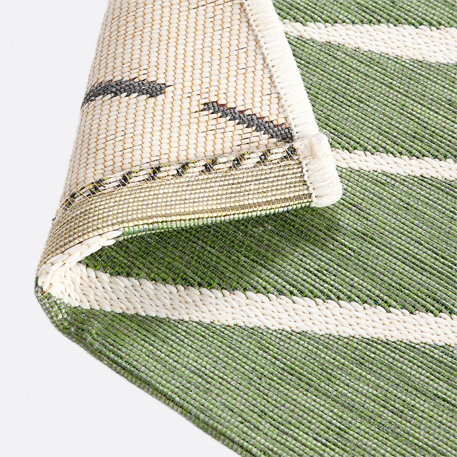 Tapis tissé plat intérieur et extérieur, Mokoa