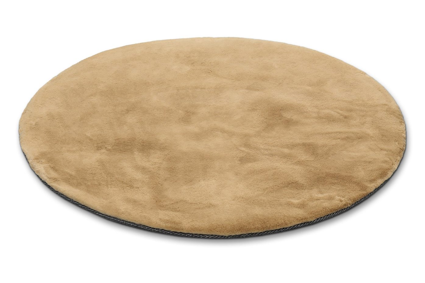 Tapis rond très moelleux à poils longs ,  Alice