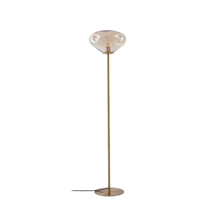 Lampadaire en verre design, Lelia