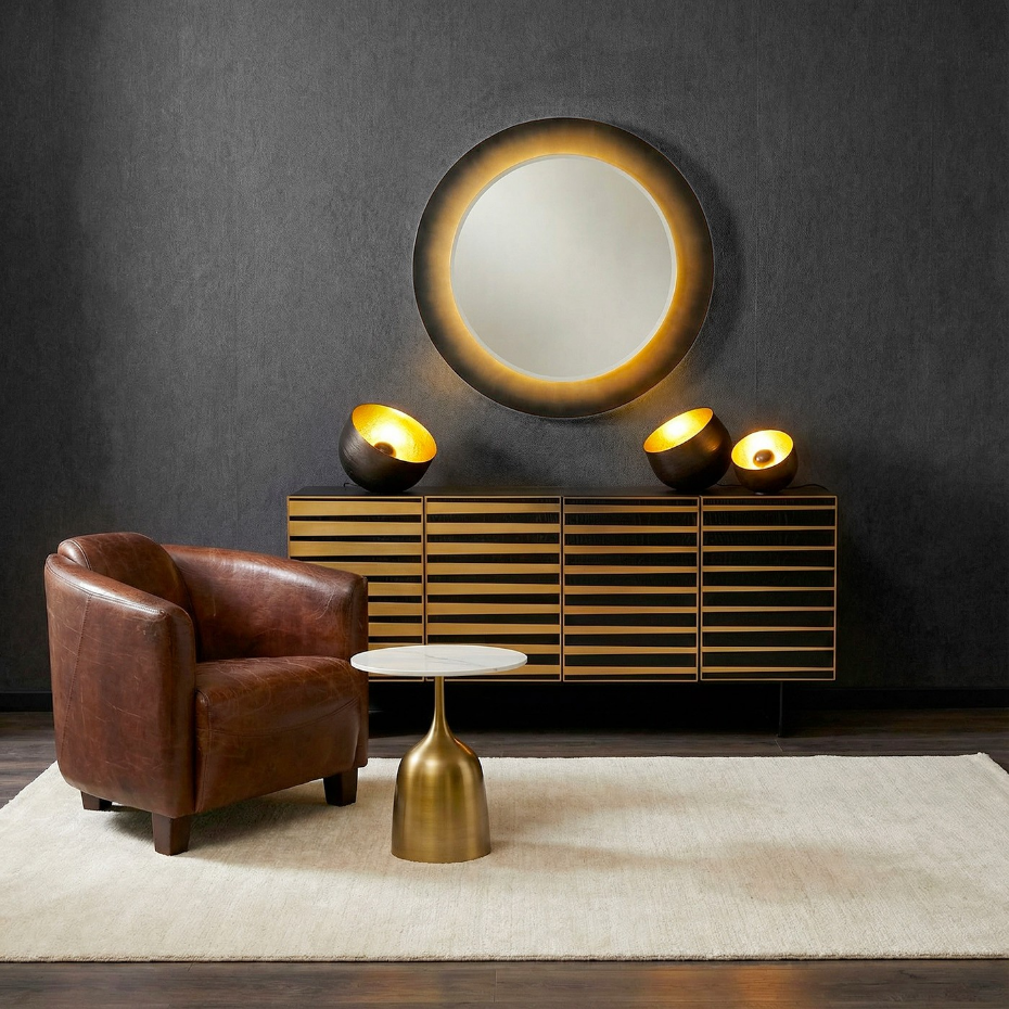 Lampe en acier, APOLLON SMOOTH
