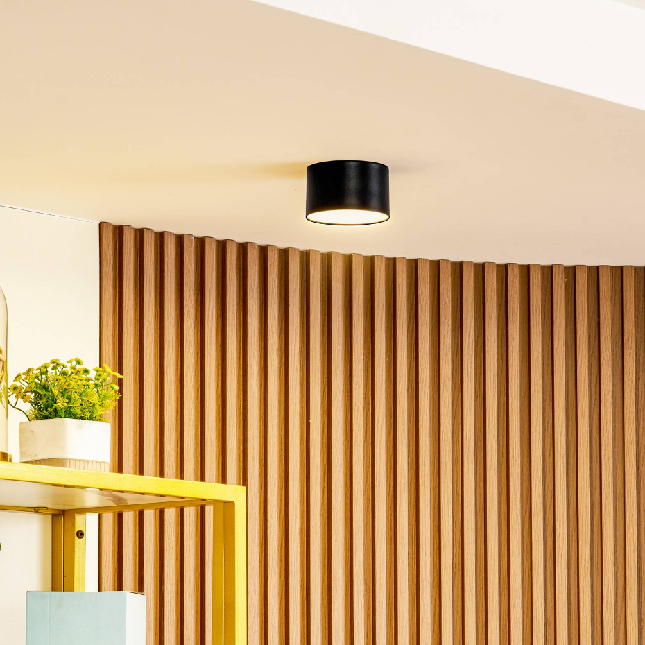 Plafonnier en aluminium moderneLED, Nivoria