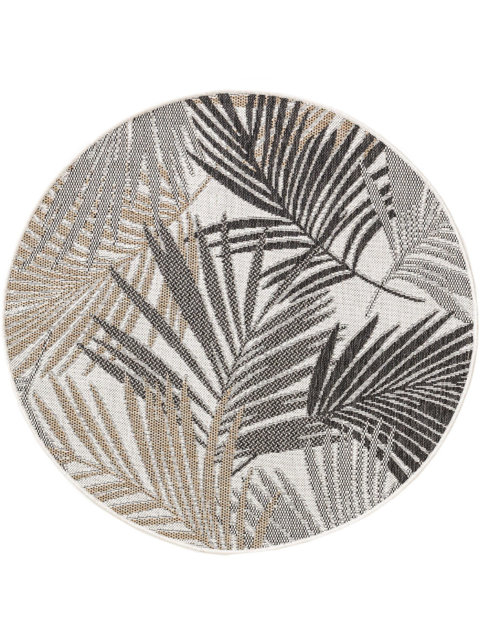 Tapis d'extérieur & intérieur rond CLEO