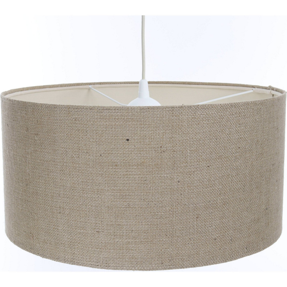 Suspension ronde en corde style boho Boho Elegant