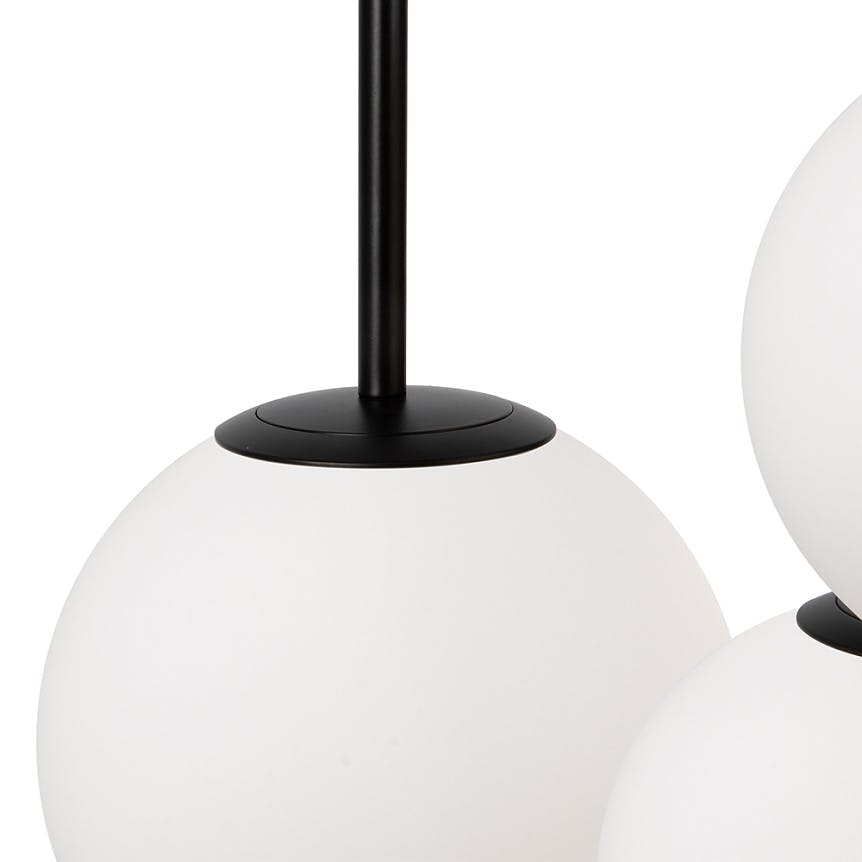 Suspension 3 globes en grappe ajustables DELTONA