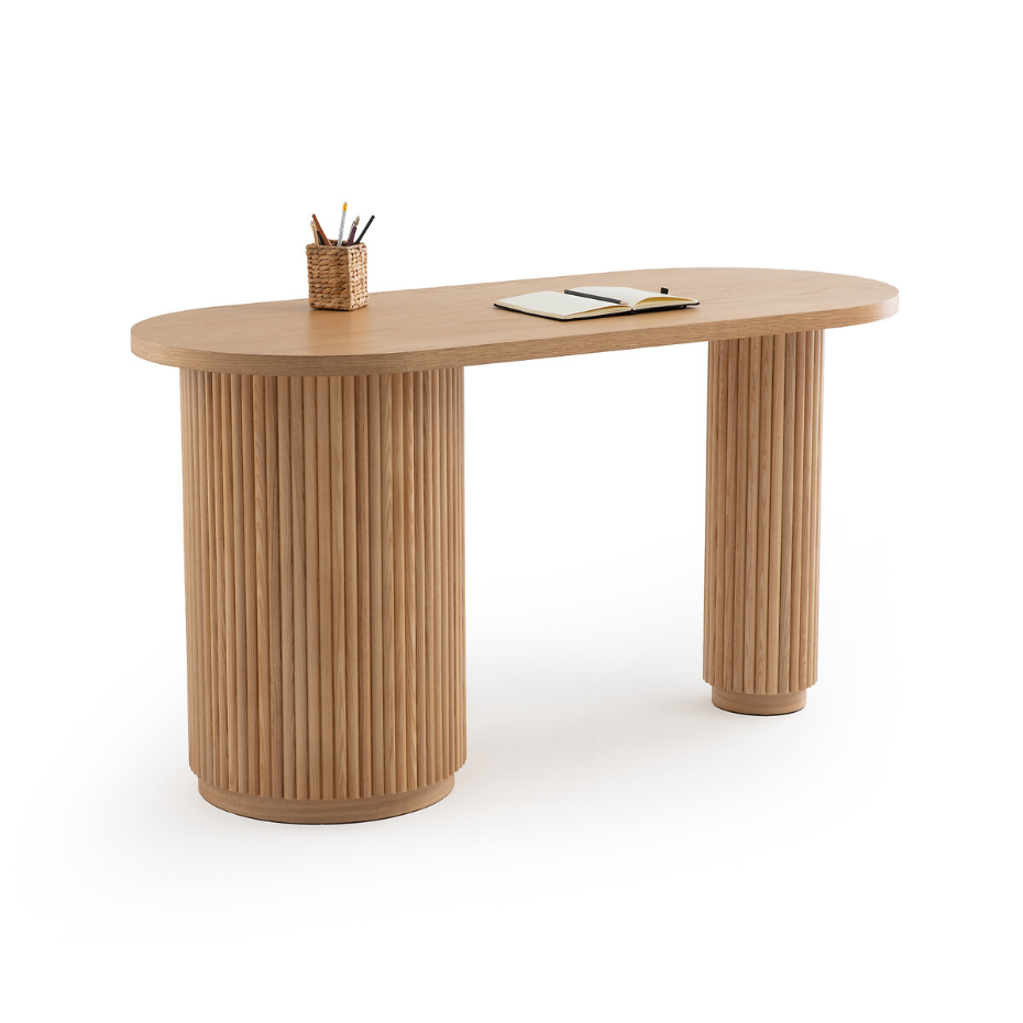 Bureau forme organique, 1 porte, Genna 
