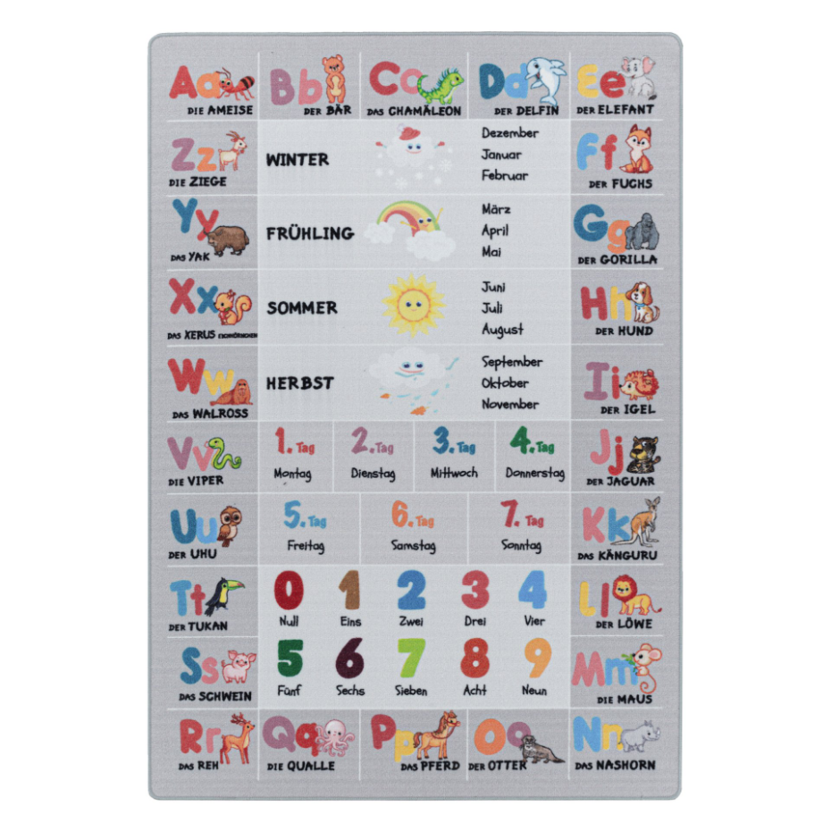 Tapis enfant alphabet PLAY