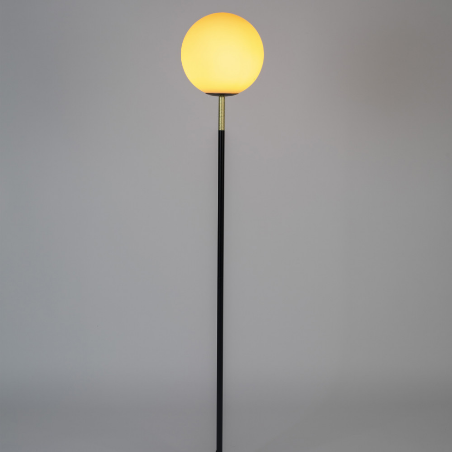 Lampadaire en marbre et métal - Orion