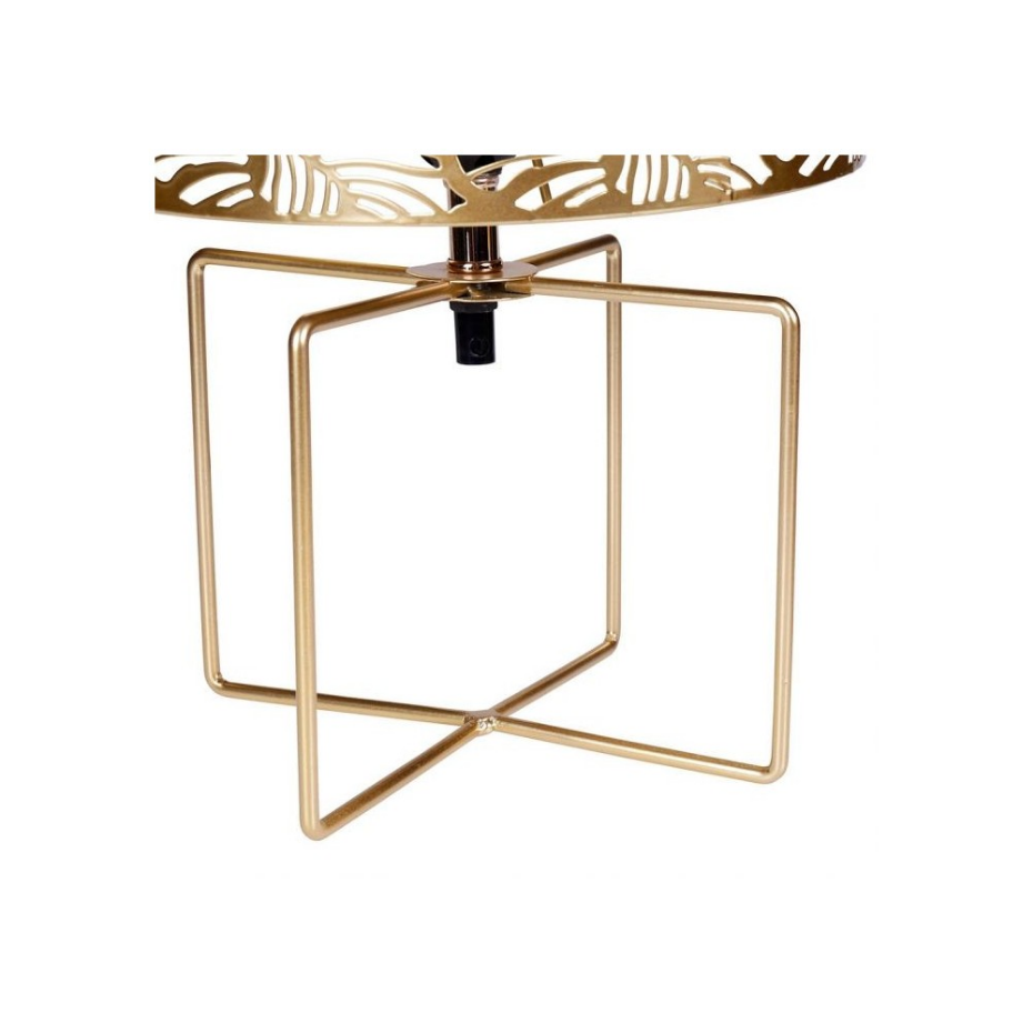 Lampe Métal Ajouré Calathéa Doré