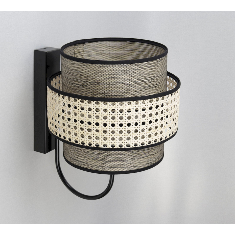 Applique extérieure en rotin intérieur tissu Doblo