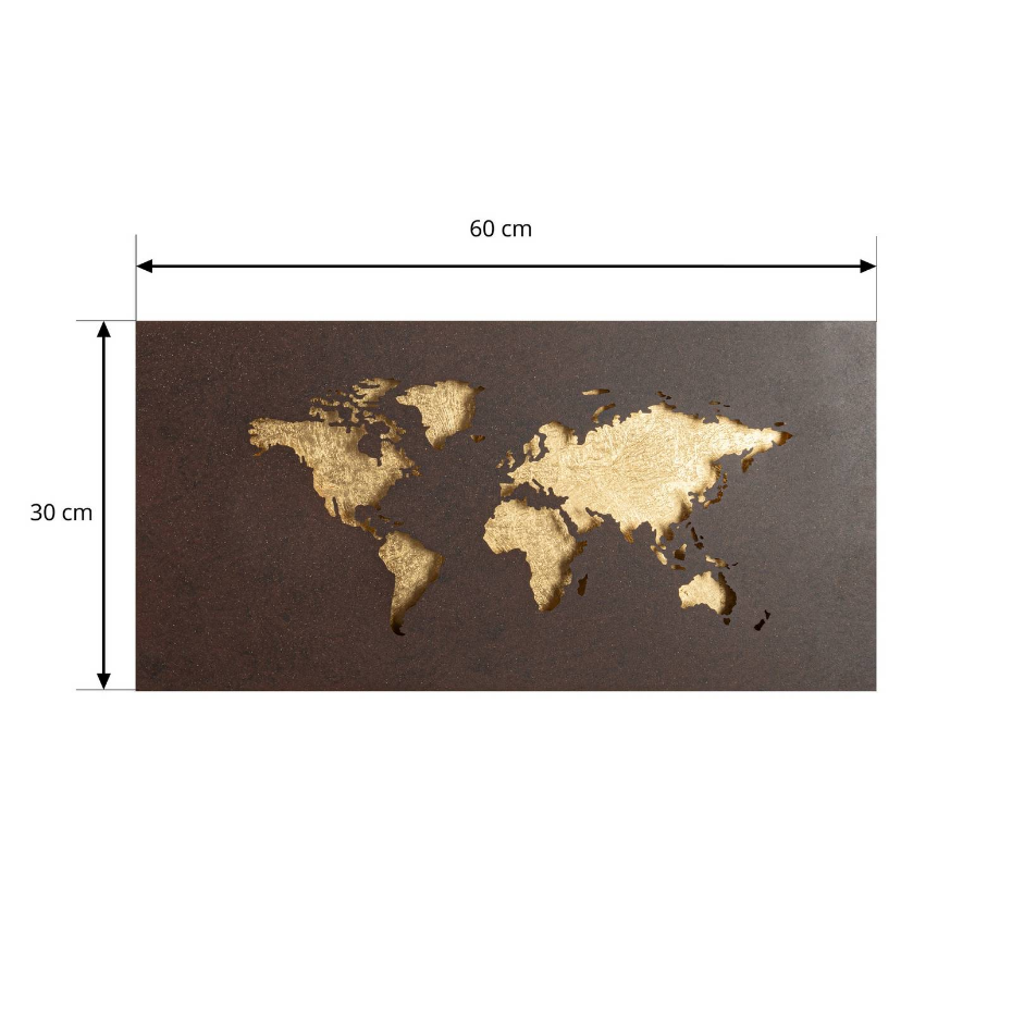 Applique en métal moderneLED, World