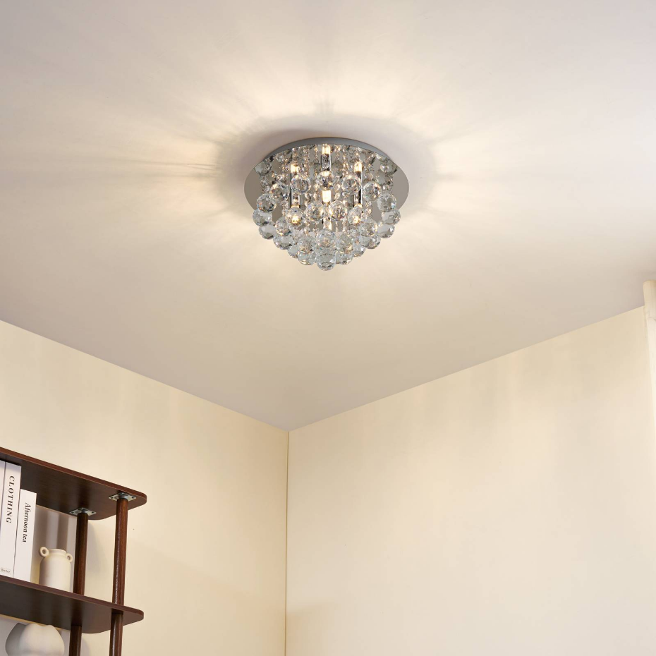 Plafonnier en cristal moderne, Antonino