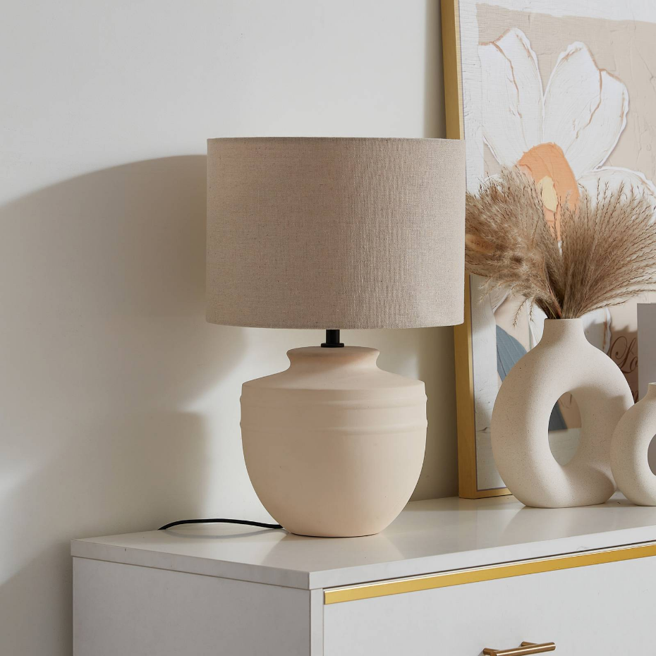 Lampe à poser en céramique, Thalassia