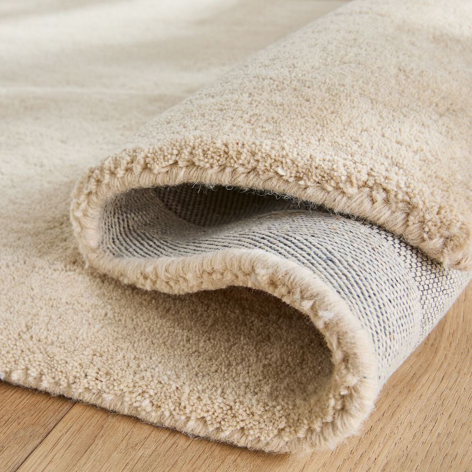Tapis contemporain laine, tufté main XL, Sahil