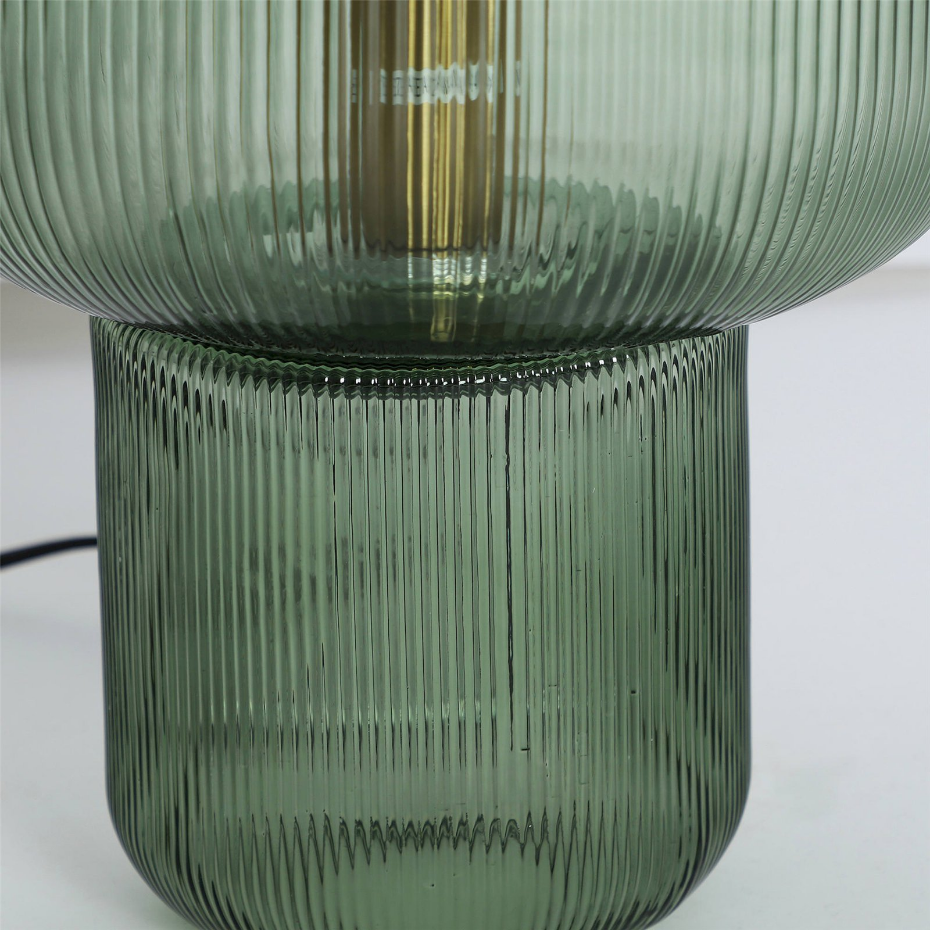 Lampe de table style art déco en cristal