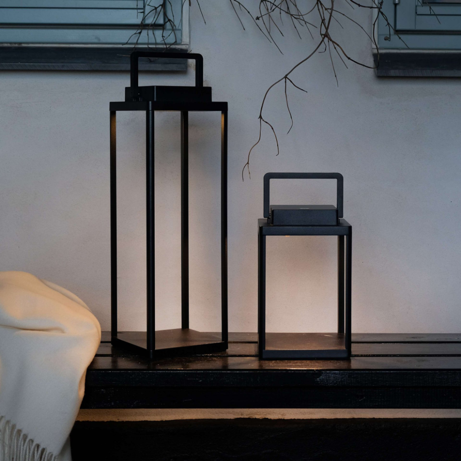 Lanterne en Aluminium rechargeable LUCCA