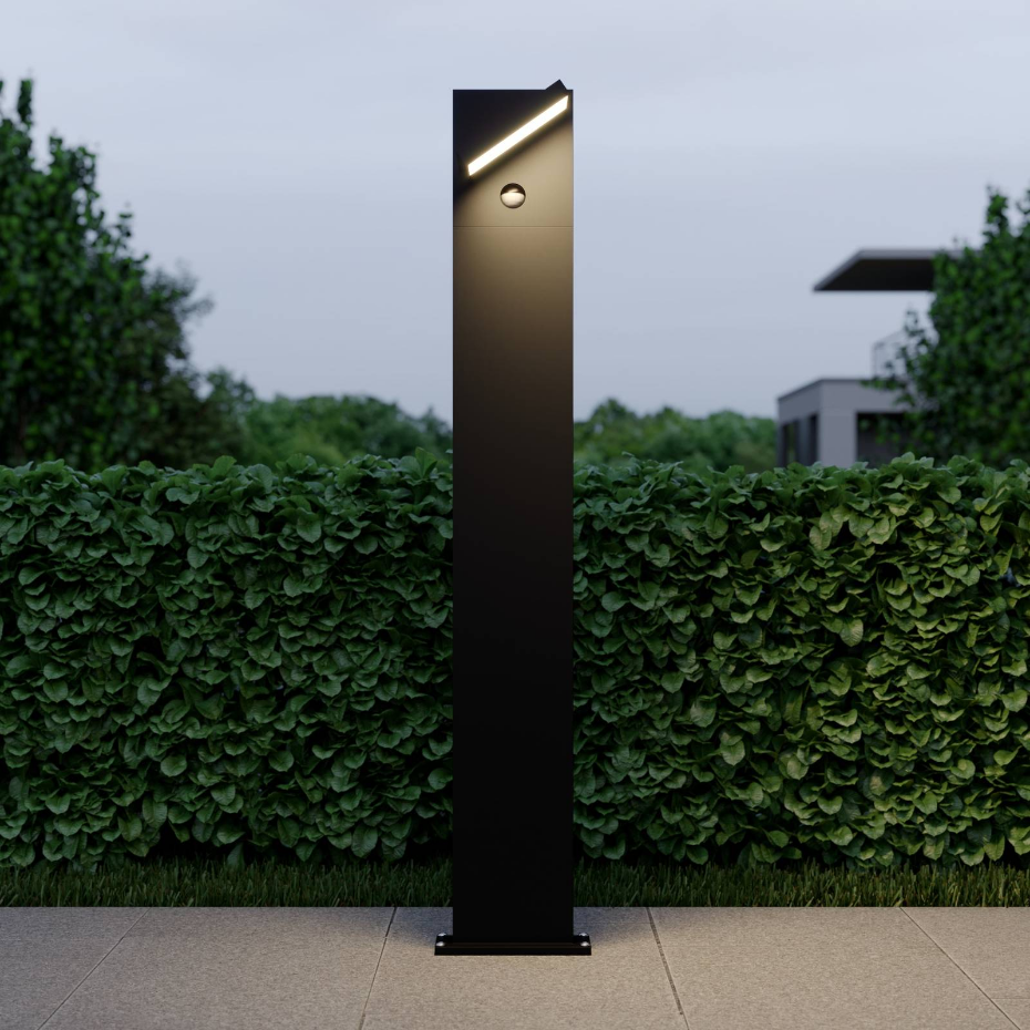 Luminaire extérieur en aluminium moderneLED